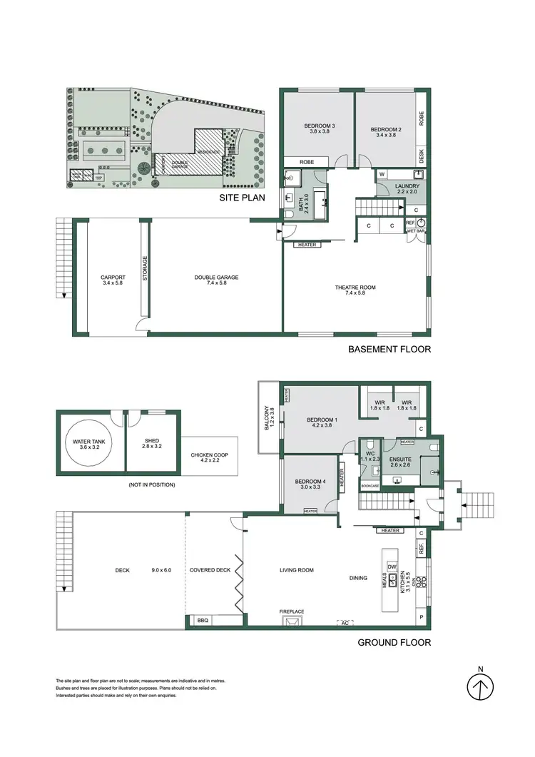 Floorplan of Homely house listing, 50 Cairn Road, Mccrae VIC 3938