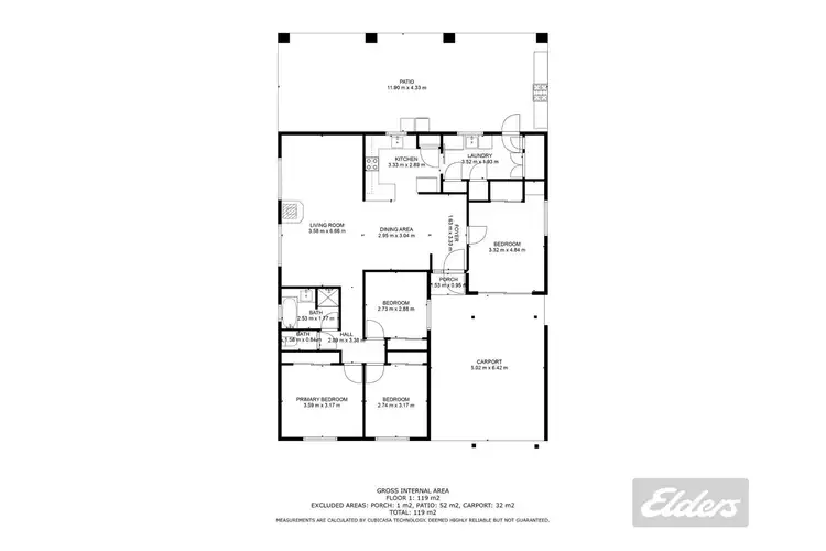 Floorplan of Homely house listing, 6 Helen Street, Southside QLD 4570