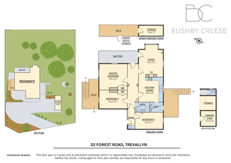 Floorplan of Homely house listing, 22 Forest Road, Trevallyn TAS 7250
