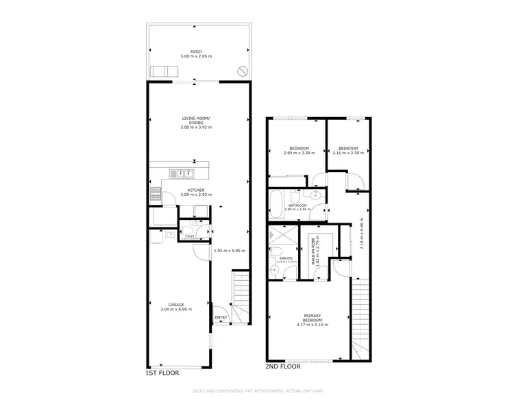 Floorplan of Homely unit listing, 2/8 Oyster Court, Trinity Beach QLD 4879