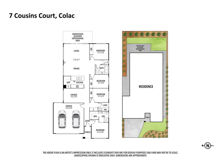 Floorplan of Homely house listing, 7 Cousins Street, Colac VIC 3250