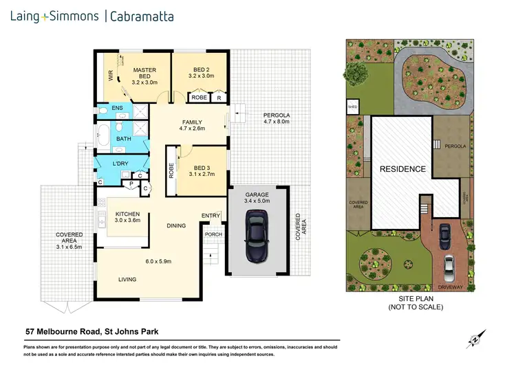 Floorplan of Homely house listing, 57 Melbourne Road, St Johns Park NSW 2176
