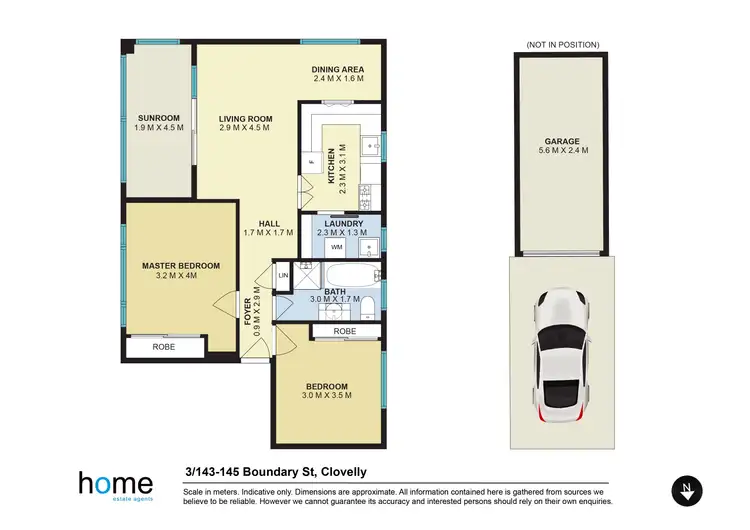 Floorplan of Homely apartment listing, 3/143-145 Boundary Street, Clovelly NSW 2031