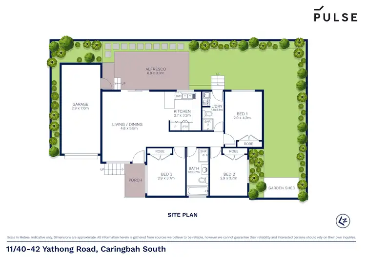 Floorplan of Homely villa listing, 11/40-42 Yathong Road, Caringbah NSW 2229