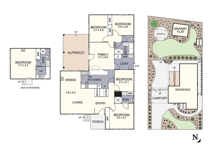 Floorplan of Homely house listing, 15 Everleigh Drive, Diamond Creek VIC 3089