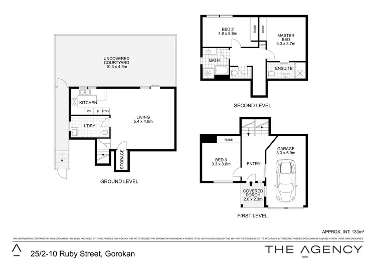 Floorplan of Homely unit listing, 25/2-10 Ruby Street, Gorokan NSW 2263