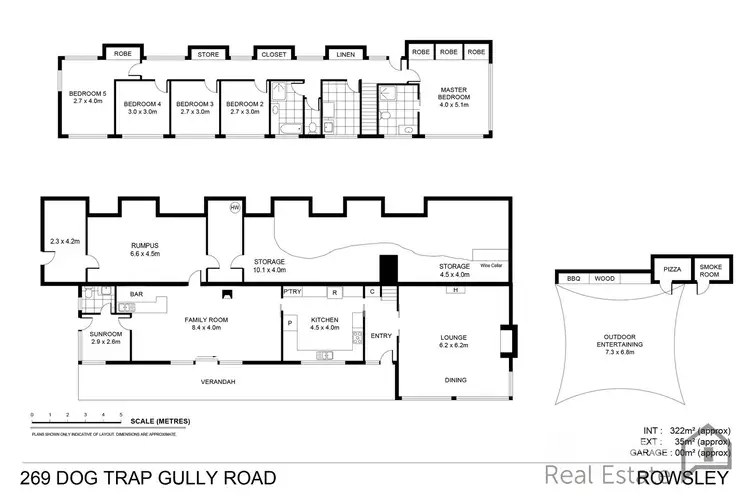 Floorplan of Homely rural property listing, 269 Dog Trap Gully Road, Rowsley VIC 3340