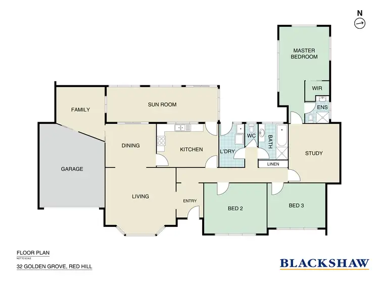 Floorplan of Homely house listing, 32 Golden Grove, Red Hill ACT 2603