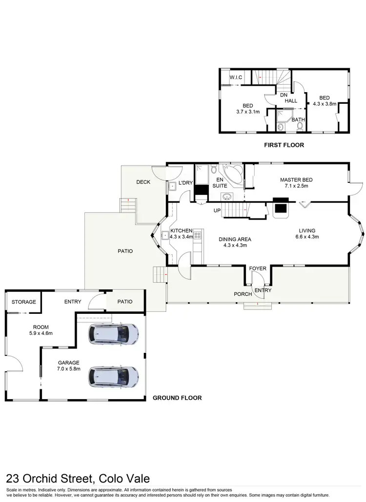 Floorplan of Homely house listing, 23 Orchid Street, Colo Vale NSW 2575