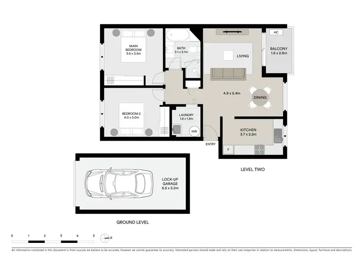 Floorplan of Homely unit listing, 35/162-164 Port Hacking Road, Sylvania Waters NSW 2224