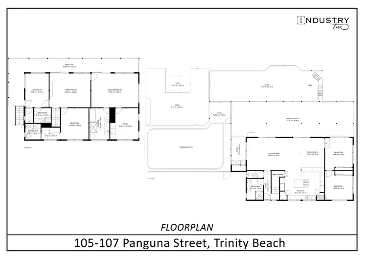 Floorplan of Homely house listing, 105-107 Panguna Street, Trinity Beach QLD 4879