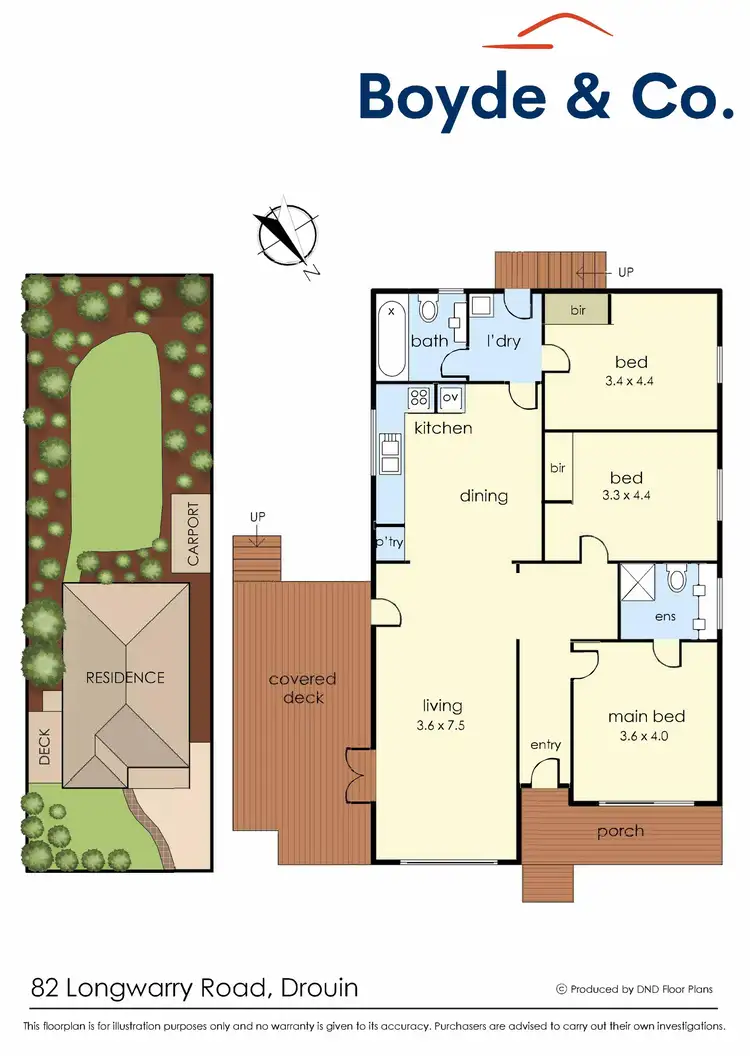Floorplan of Homely house listing, 82 Longwarry Road, Drouin VIC 3818