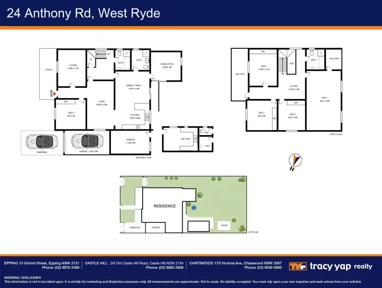 Floorplan of Homely house listing, 24 Anthony Road, West Ryde NSW 2114