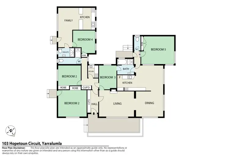 Floorplan of Homely house listing, 103 Hopetoun Circuit, Yarralumla ACT 2600