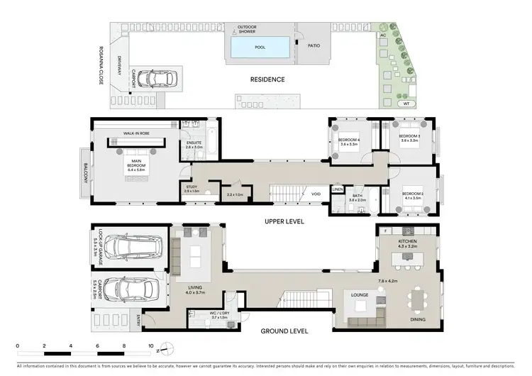Floorplan of Homely house listing, 6 Rosanna Close, Willoughby NSW 2068