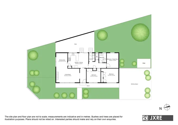 Floorplan of Homely house listing, 2 Tatiara Avenue, Clarinda VIC 3169