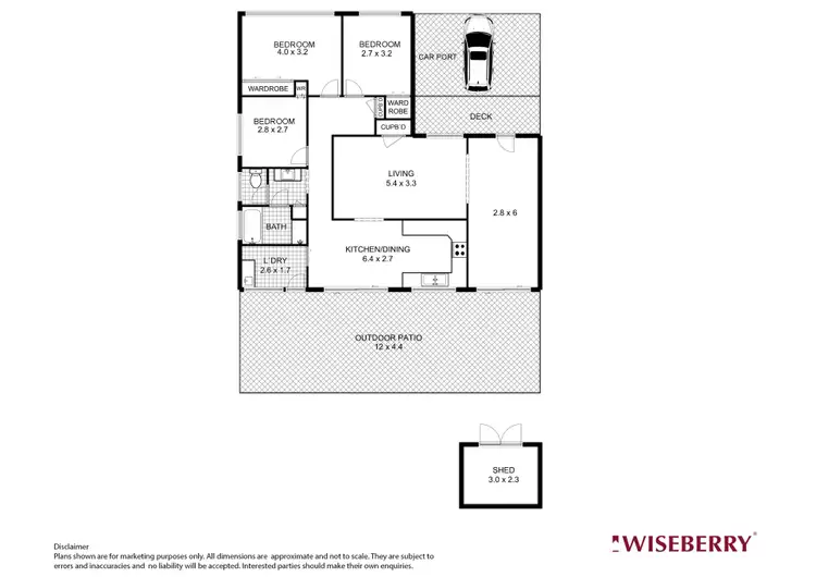 Floorplan of Homely house listing, 33 Carinya Street, Charmhaven NSW 2263