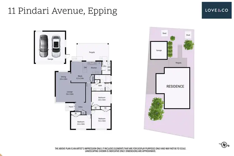 Floorplan of Homely house listing, 11 Pindari Avenue, Epping VIC 3076