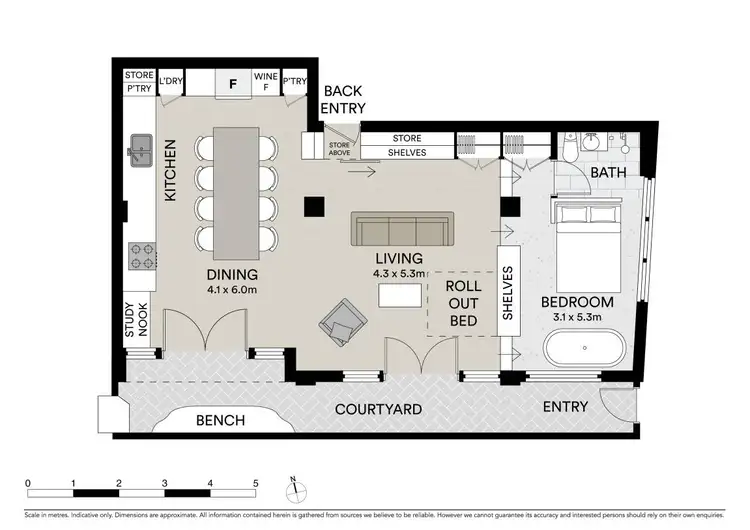 Floorplan of Homely apartment listing, 11 Trinity Avenue, Millers Point NSW 2000