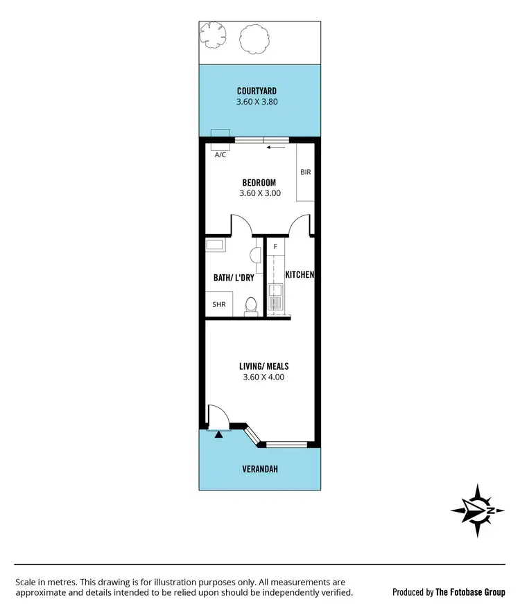 Floorplan of Homely unit listing, 54/144 Main South Road, Hackham SA 5163