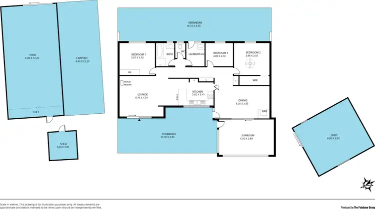 Floorplan of Homely rural property listing, 210 Range Road West, Willunga South SA 5172
