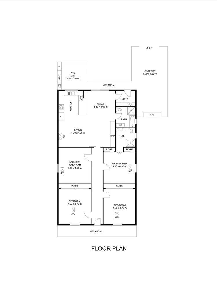 Floorplan of Homely house listing, 1 Clifton Street, Millswood SA 5034