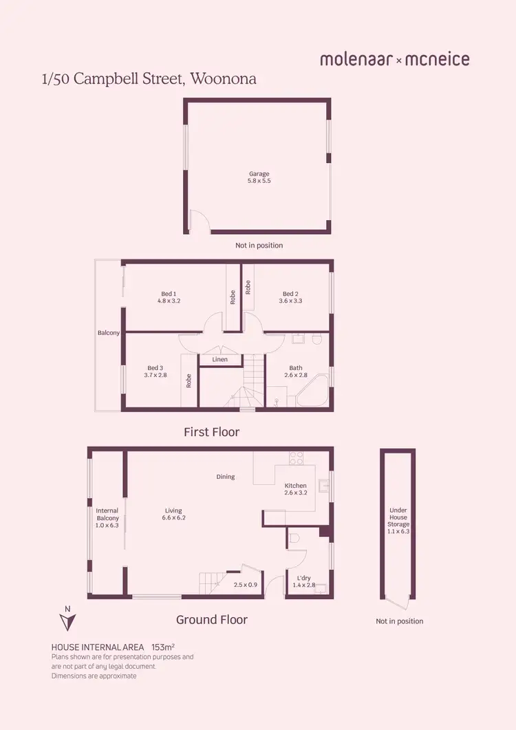 Floorplan of Homely unit listing, 1/50 Campbell Street, Woonona NSW 2517