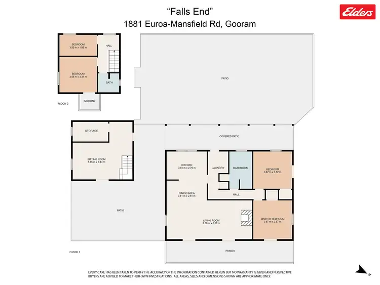 Floorplan of Homely rural property listing, 1881 Euroa-Mansfield Road, Euroa VIC 3666