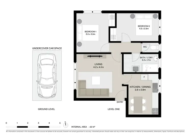 Floorplan of Homely apartment listing, 8/110 Rupert Street, West Footscray VIC 3012