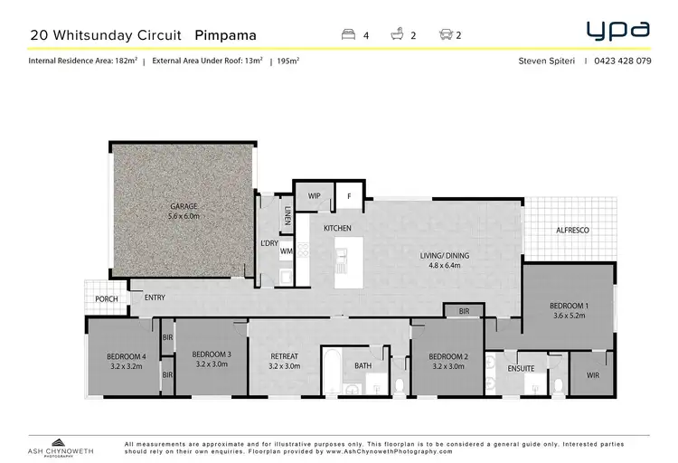 Floorplan of Homely house listing, 20 Whitsunday Circuit, Pimpama QLD 4209