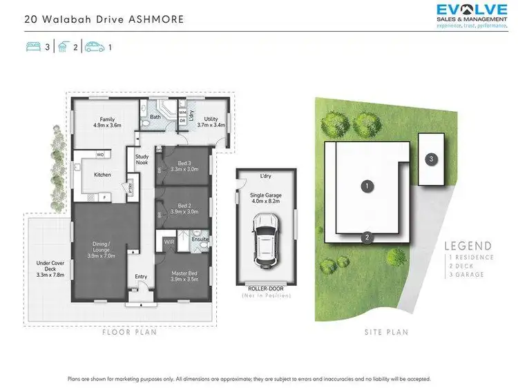 Floorplan of Homely house listing, 20 Walabah Drive, Ashmore QLD 4214