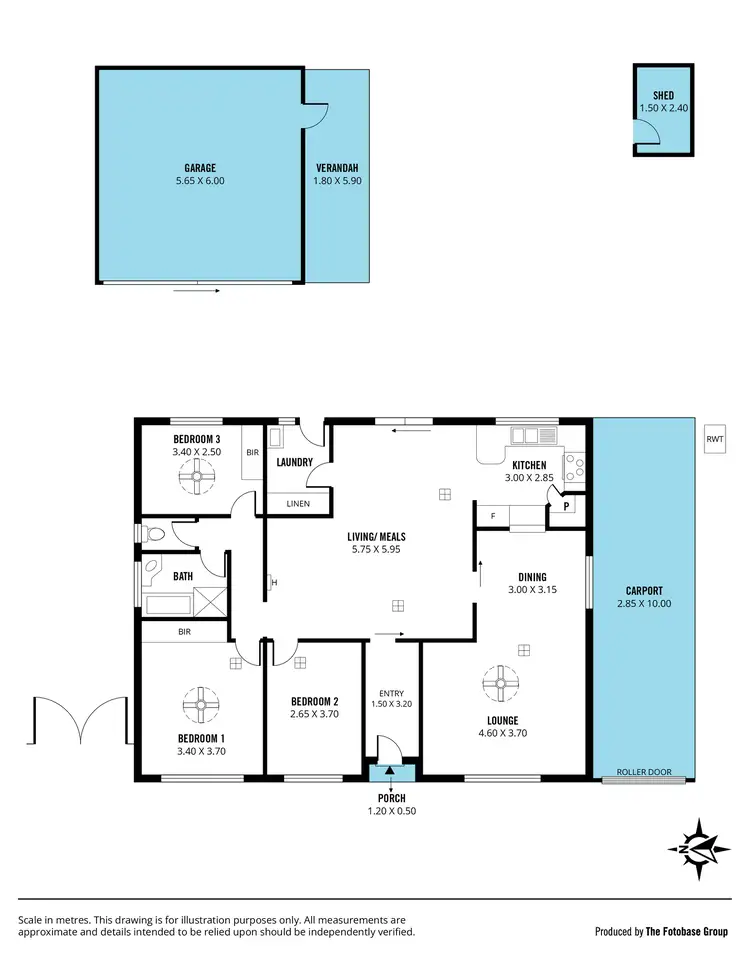Floorplan of Homely house listing, 9 Mitford Road, Happy Valley SA 5159