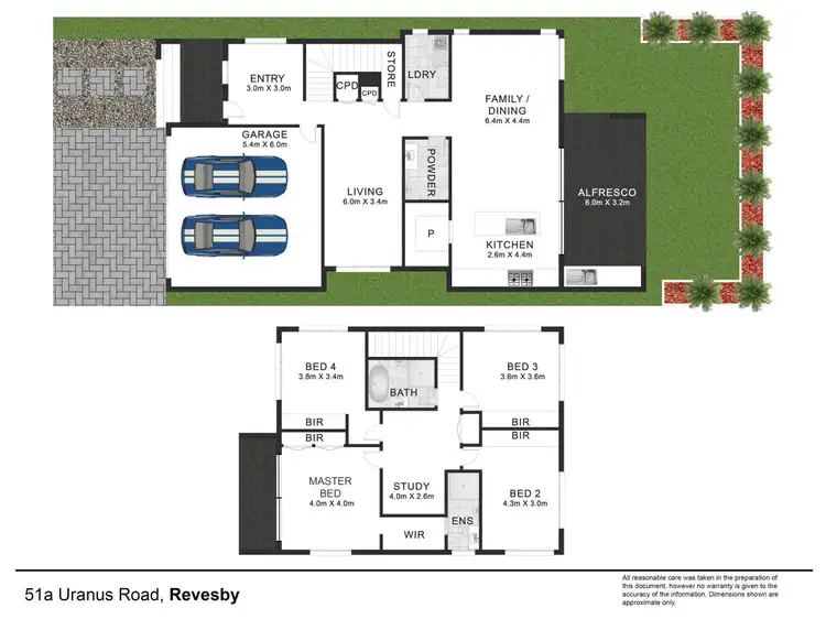 Floorplan of Homely house listing, 51A Uranus Road, Revesby NSW 2212