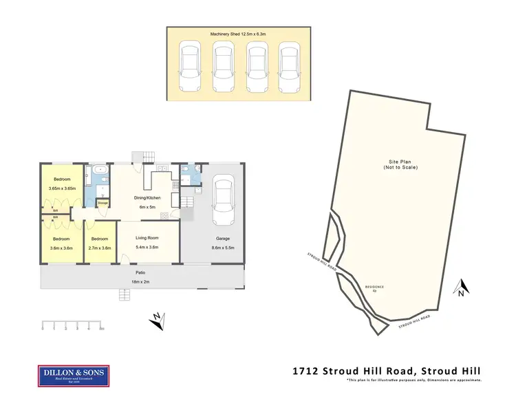 Floorplan of Homely rural property listing, 1712 Stroud Hill Road, Dungog NSW 2420