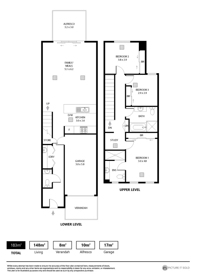 Floorplan of Homely townhouse listing, 15 Picadilly Way, Lightsview SA 5085