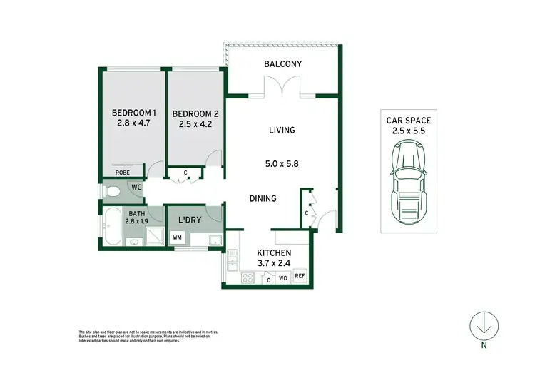 Floorplan of Homely unit listing, 12/20 Charles Street, Five Dock NSW 2046