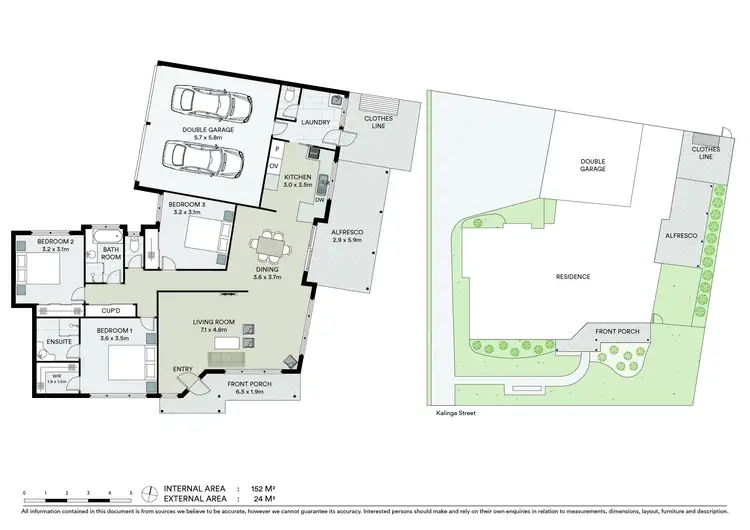 Floorplan of Homely villa listing, 1/131 Kalinga Street, West Ballina NSW 2478