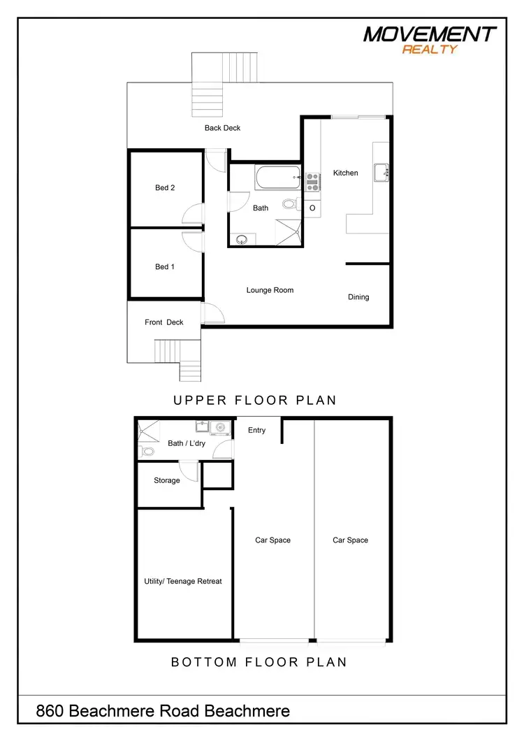 Floorplan of Homely house listing, 860 Beachmere Road, Beachmere QLD 4510