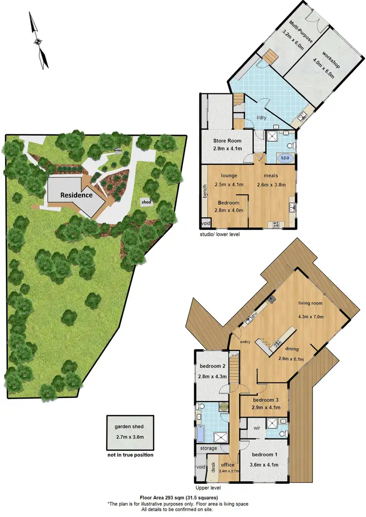 Floorplan of Homely house listing, 24 Andersons Avenue, Warburton VIC 3799