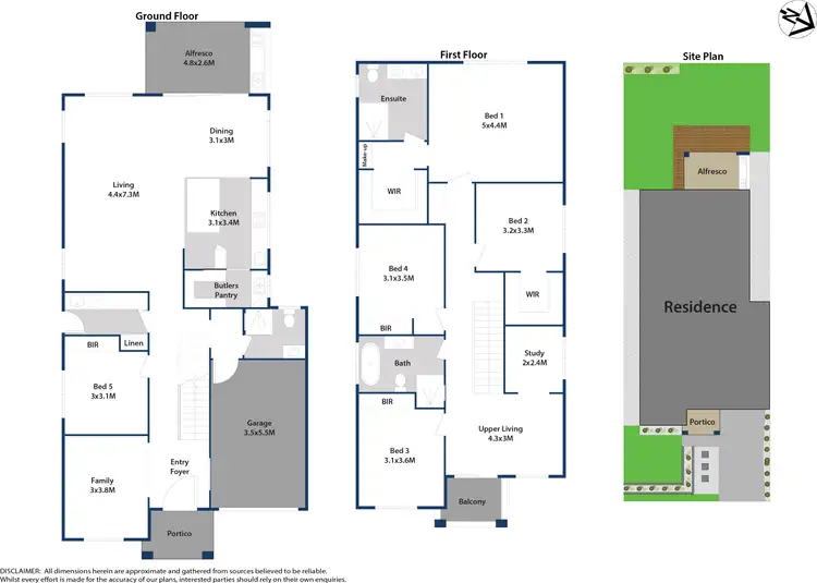 Floorplan of Homely house listing, 11 Rosepark Drive, Marsden Park NSW 2765