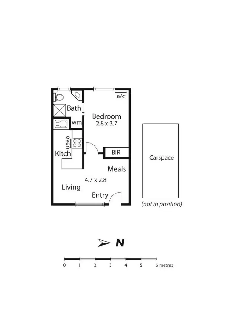 Floorplan of Homely apartment listing, 11/2 Rosedale Avenue, Glen Huntly VIC 3163