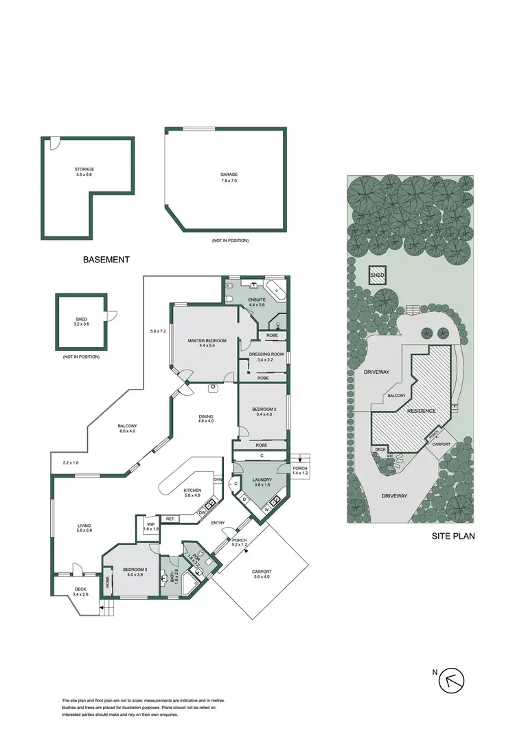 Floorplan of Homely house listing, 22 The Boulevard, Mccrae VIC 3938