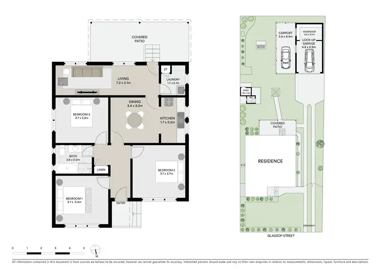Floorplan of Homely house listing, 48 Glassop Street, Yagoona NSW 2199