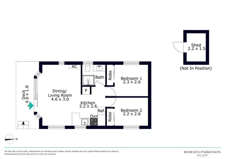 Floorplan of Homely unit listing, 7/38 Salmon Street, Hastings VIC 3915