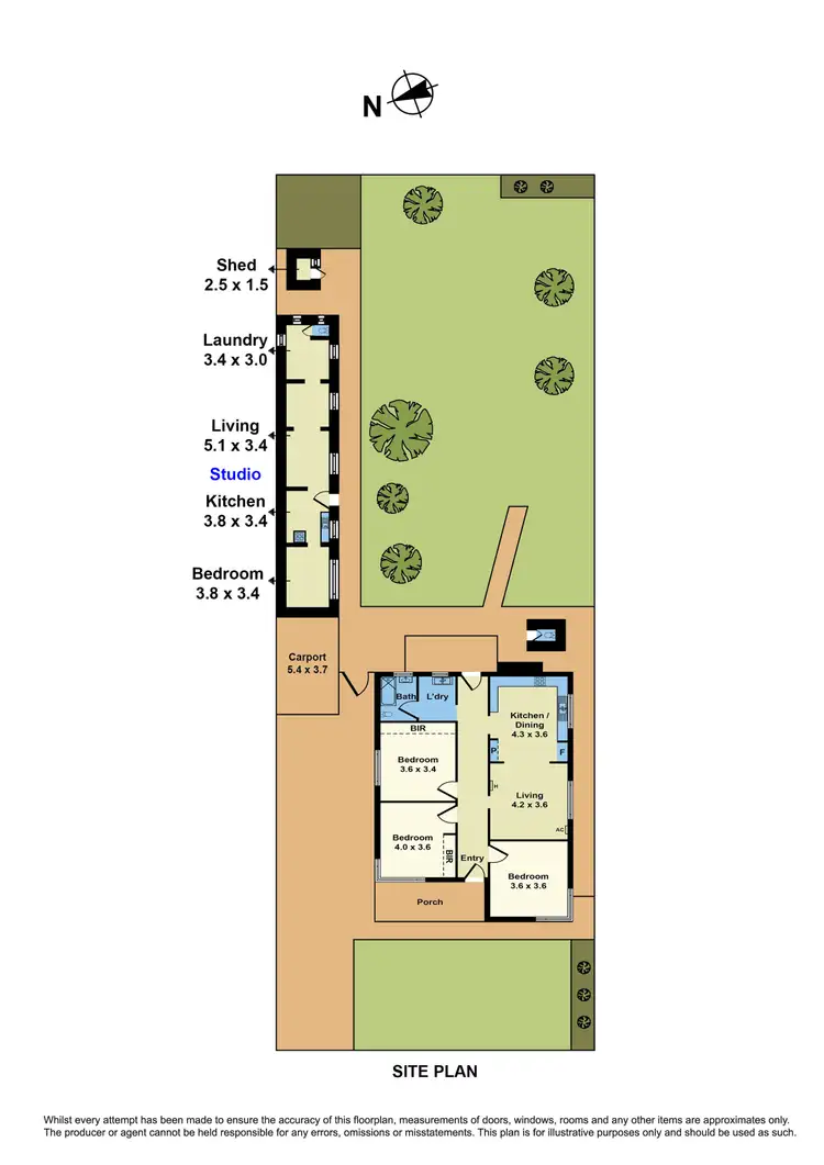 Floorplan of Homely house listing, 24 Links Street, Sunshine West VIC 3020