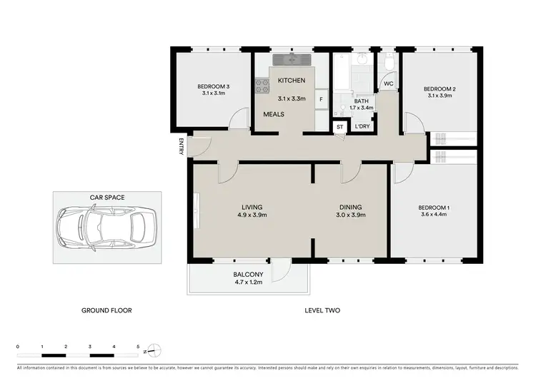 Floorplan of Homely apartment listing, 12/311 Carlisle Street, Balaclava VIC 3183