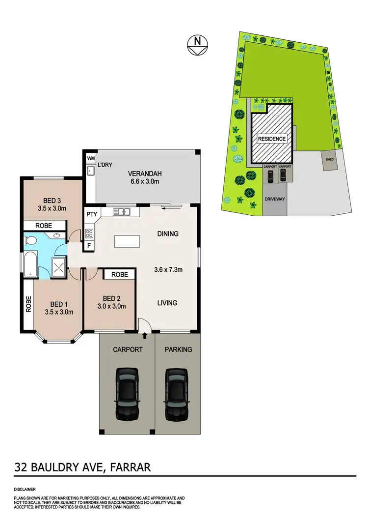 Floorplan of Homely house listing, 32 Bauldry Avenue, Farrar NT 830