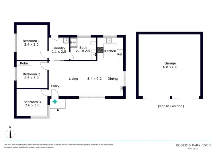 Floorplan of Homely house listing, 12 Douglas Street, Hastings VIC 3915