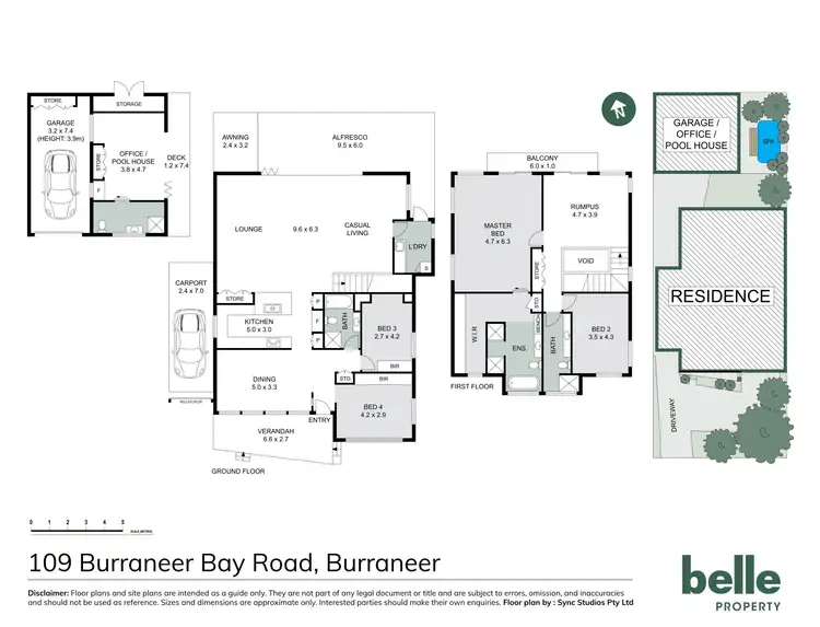 Floorplan of Homely house listing, 109 Burraneer Bay Road, Burraneer NSW 2230