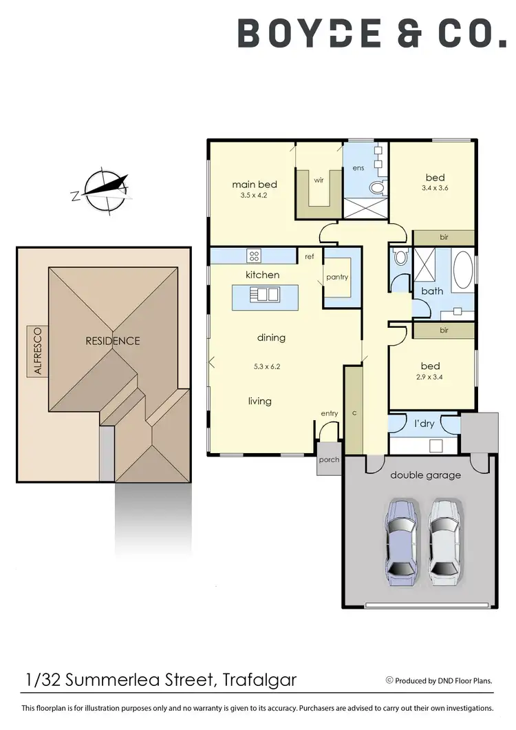 Floorplan of Homely house listing, 1/32 Summerlea Street, Trafalgar VIC 3824